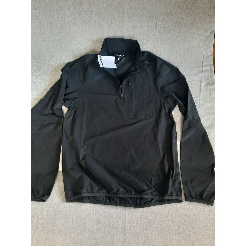 Brady Men‎ Medium Black Zero Weight Performance Zip-Up Windbreaker Jacket